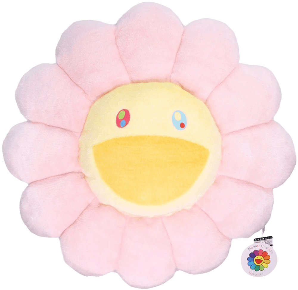 Artwork - Flower Plush (Light Pink/Yellow - Large)