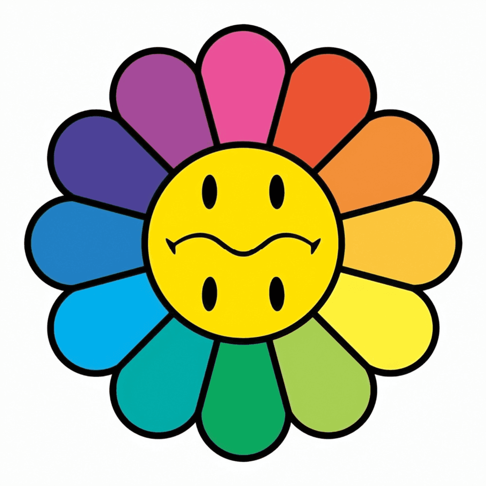 Artwork - Rainbow Smiley