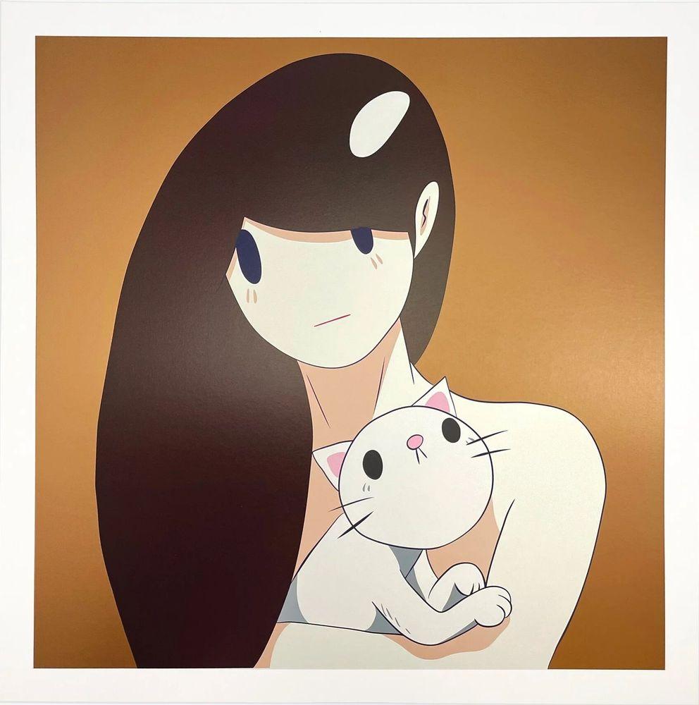 Artwork - Venus and Cat (Gold)