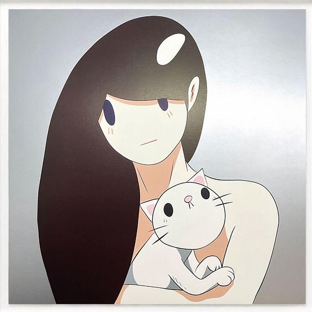Artwork - Venus and Cat (Silver)