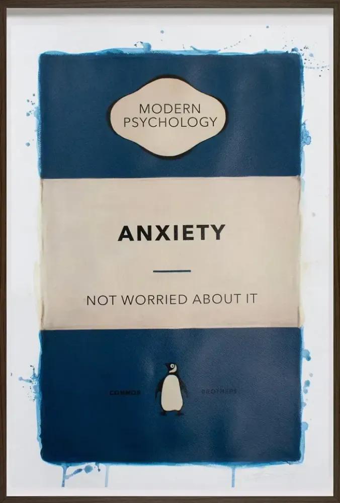Artwork - Anxiety (Hand Coloured Print)