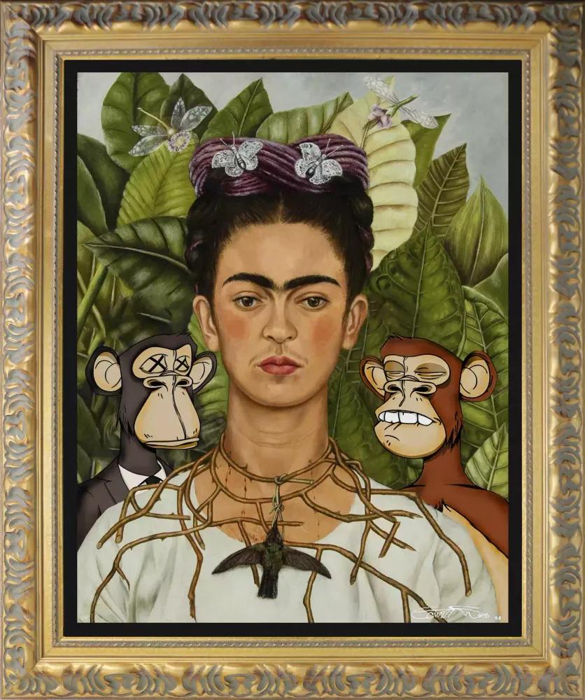 Artwork - Frida With Bored Apes
