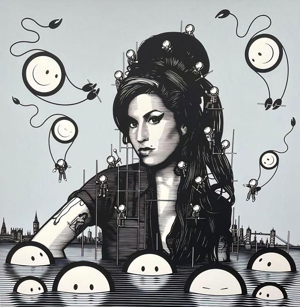 Artwork - Amy Jade Winehouse At Sea