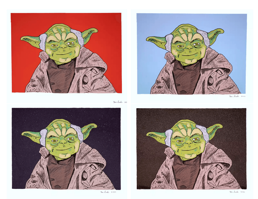 Artwork - There Is No Try, States (Set of 4 Prints)