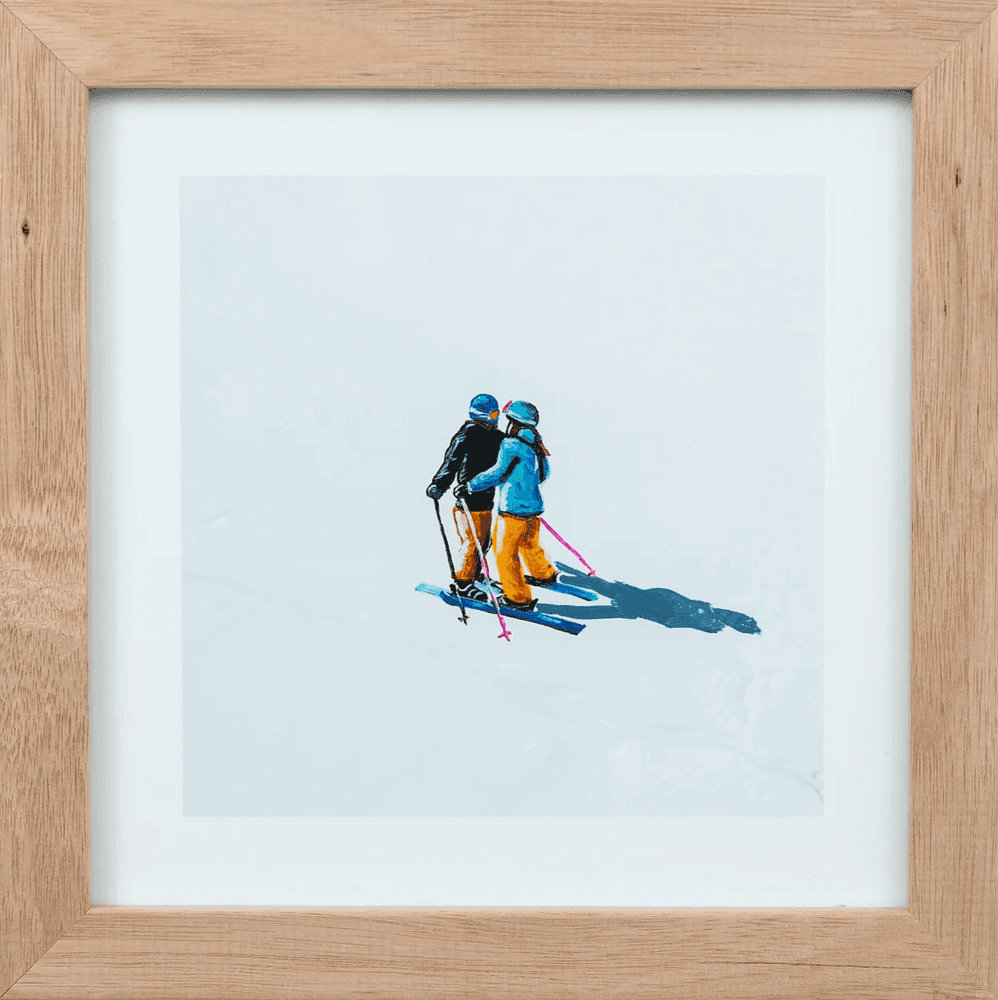 Artwork - Snowflakes Couples (Mini Print)