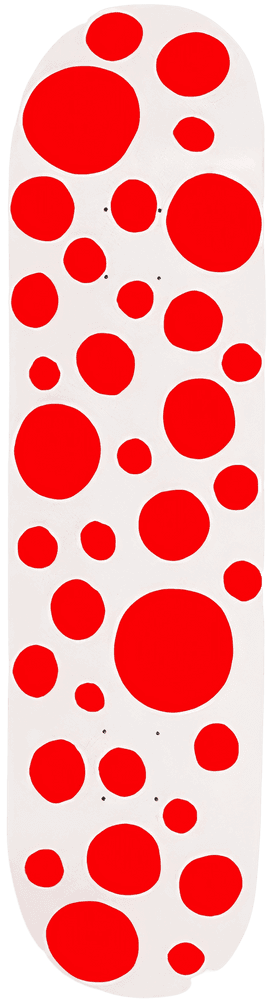 Artwork - Big Red Dots (Skateboard)