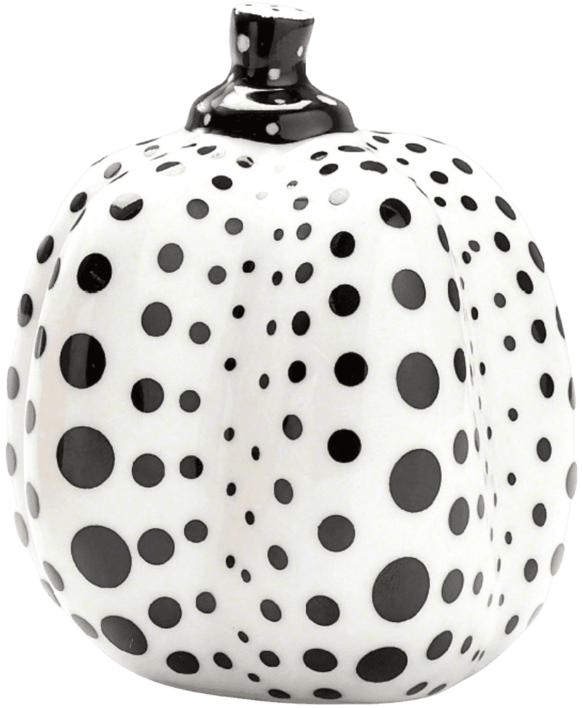 Artwork - Pumpkin #1 (Limoges - White/Black)