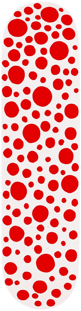 Artwork - Small Red Dots (Skateboard)