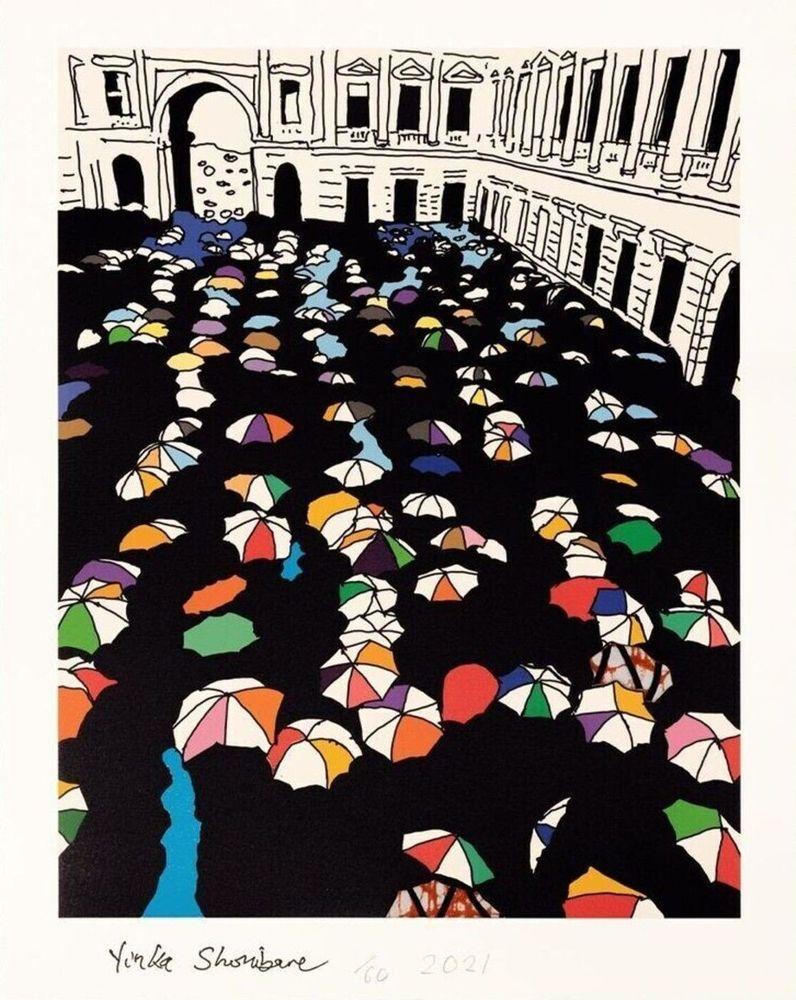 Artwork - Queuing at the RA