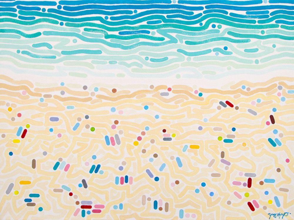 Artwork - Beach of La Concha 1