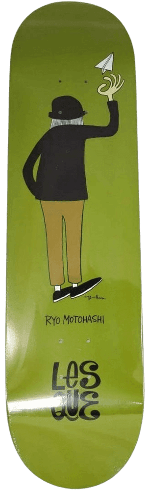 Artwork - Lesque Ryo Motohashi (Green - Skateboard)