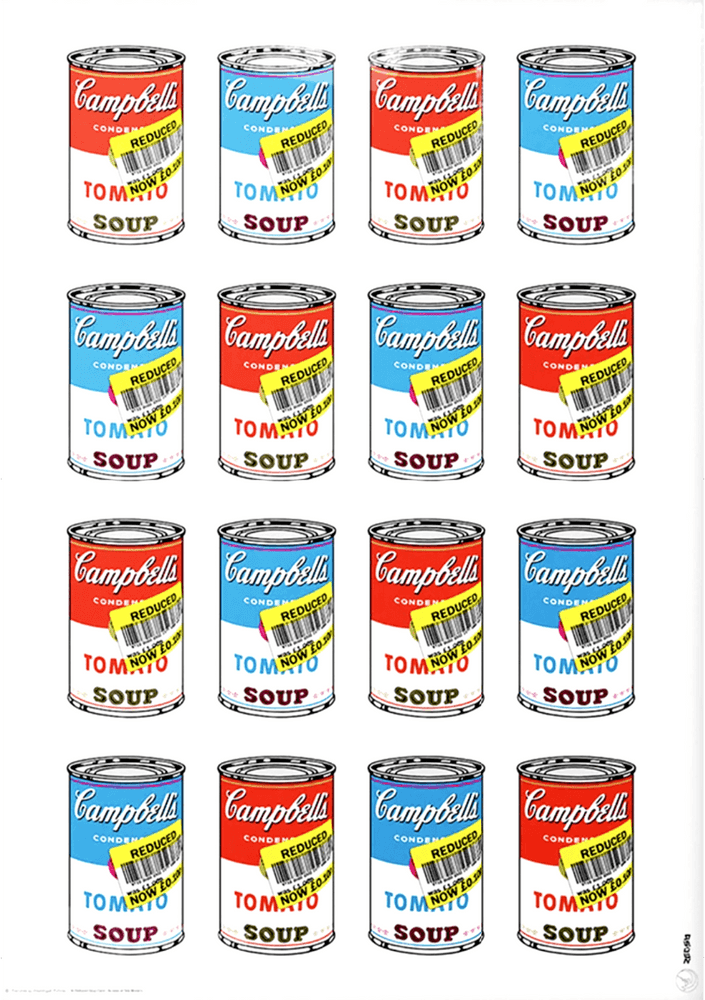 Artwork - 16 Reduced Soup Cans