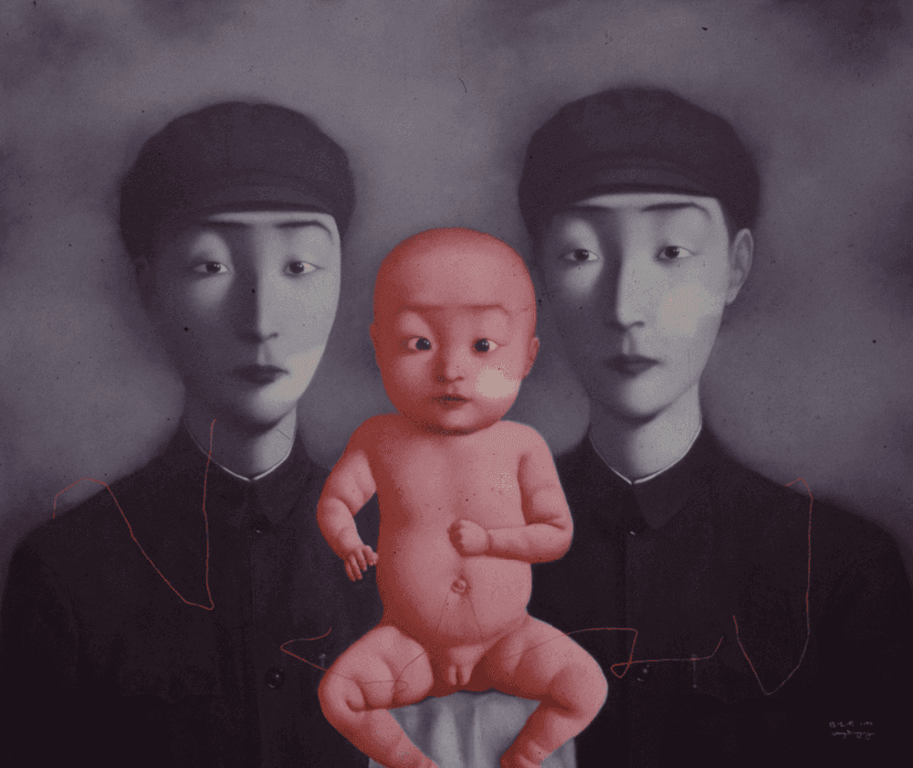 Artwork - Comrades with Red Baby - VI