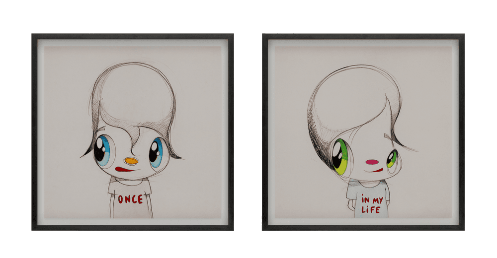 Artwork - Once in my Life (diptych, framed)