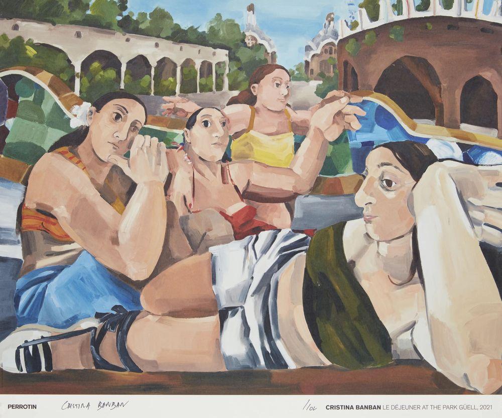 Artwork - Le Déjeuner at the Park Güell