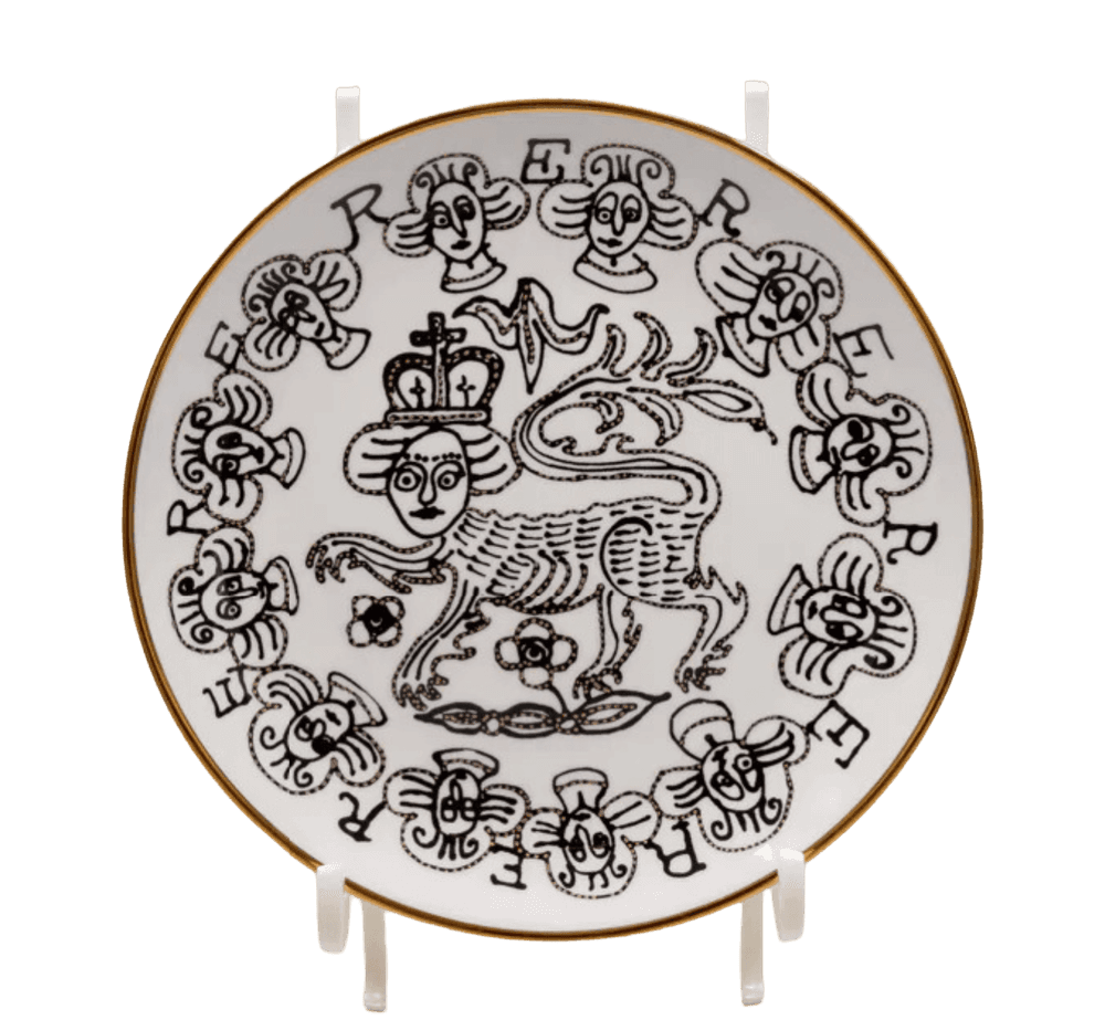 Artwork - Lion Queen Plate