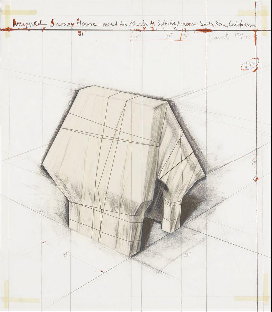 Artwork - Wrapped Snoopy House