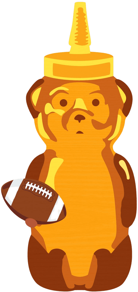Artwork - Football Bear