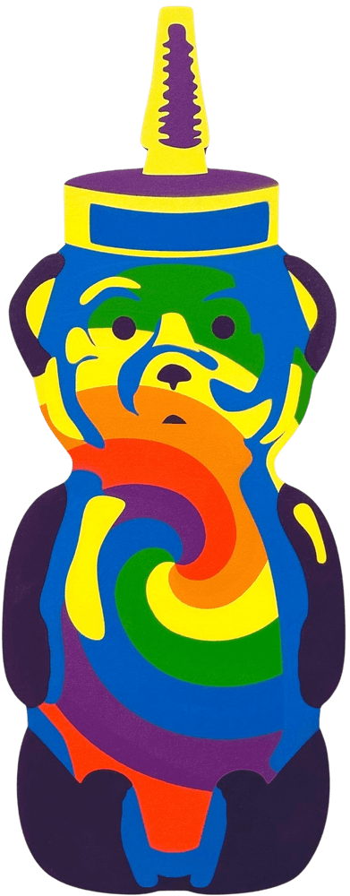Artwork - Psychedelic Bear