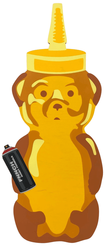 Artwork - Spray Artist Bear