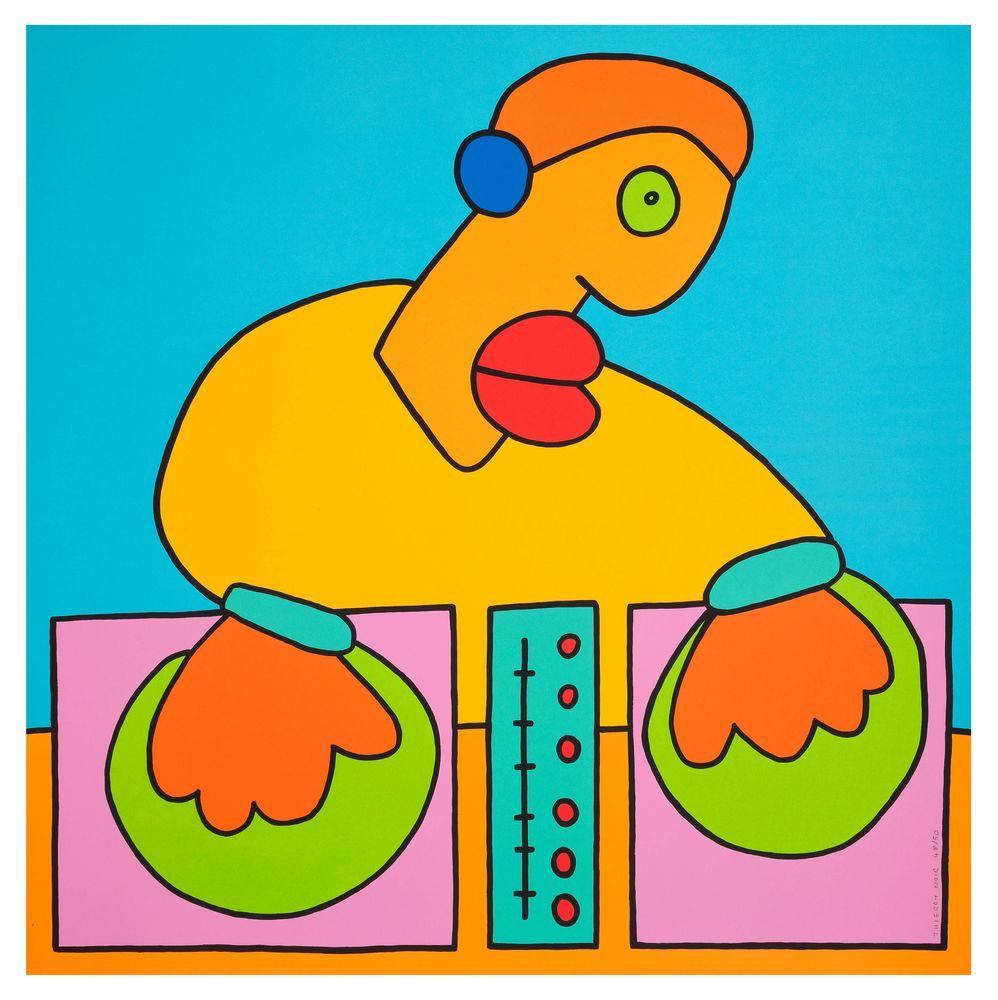 Artwork - The energy of the moment takes us through the night