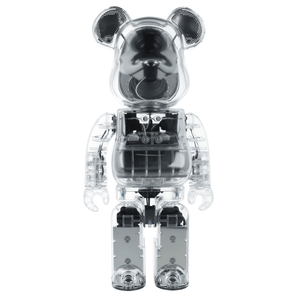 Artwork - 400% Bearbrick Portable Speaker RINARO (Clear)