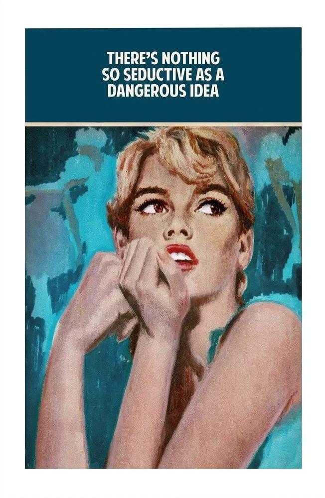 Artwork - Dangerous Idea (Blue - 2019)