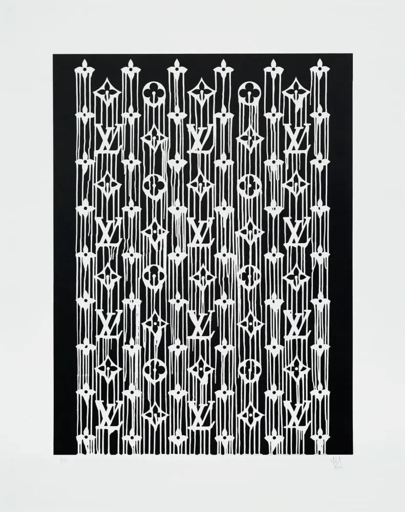 Artwork - Liquidated Louis Vuitton, Murakami Multico – Black