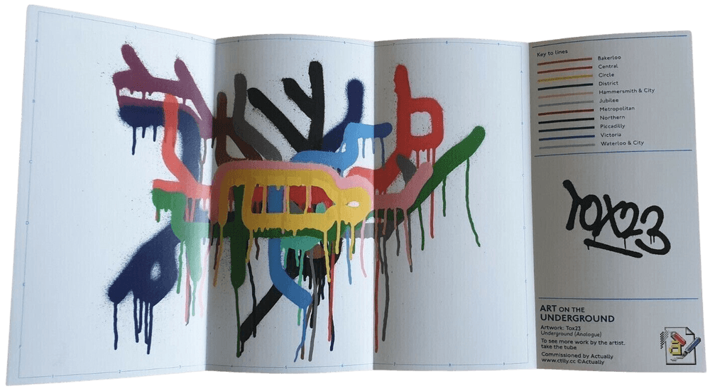 Artwork - Tube Map (Fold-Out)
