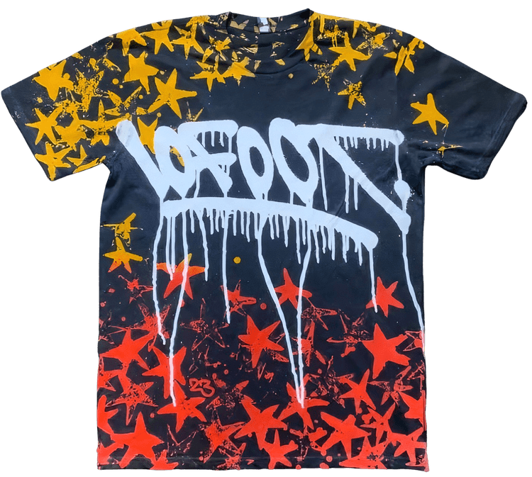 Handmade T-shirts #2 (Spray Drip)