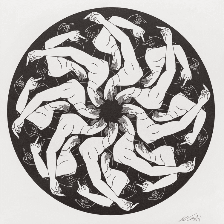 Circle in Black