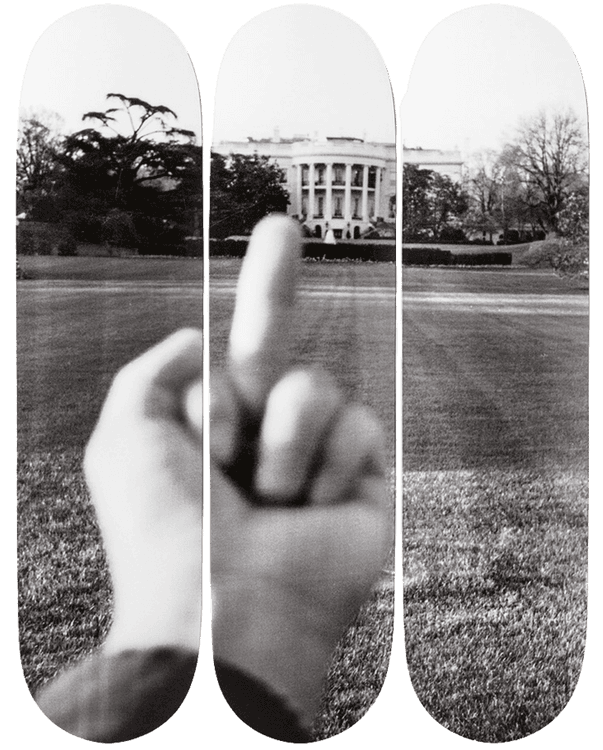 The White House (Tryptich - Unsigned) Collectible by Ai Weiwei