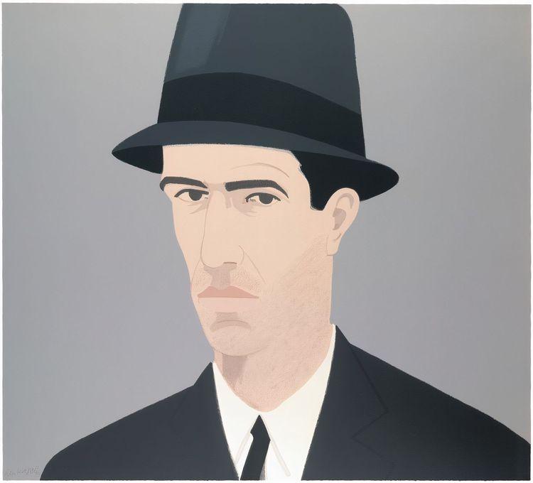 Alex Katz, Self Portrait (Passing)