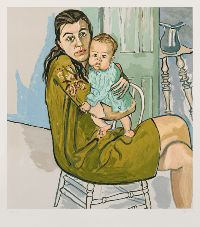 Mother and Child (Nancy and Olivia)