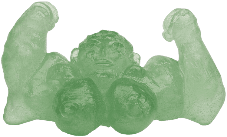The Triplets (Emerald Green)