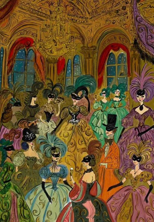 Masquerade Ball in Paris