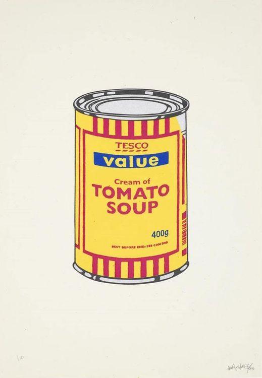 Soup Can (Banana, Cherry, Dark Blue)