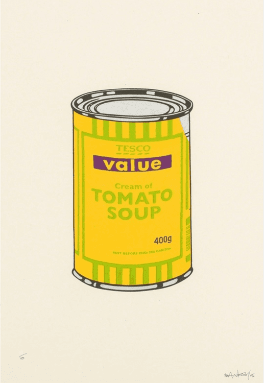 Soup Can (Banana, Lime, Purple)