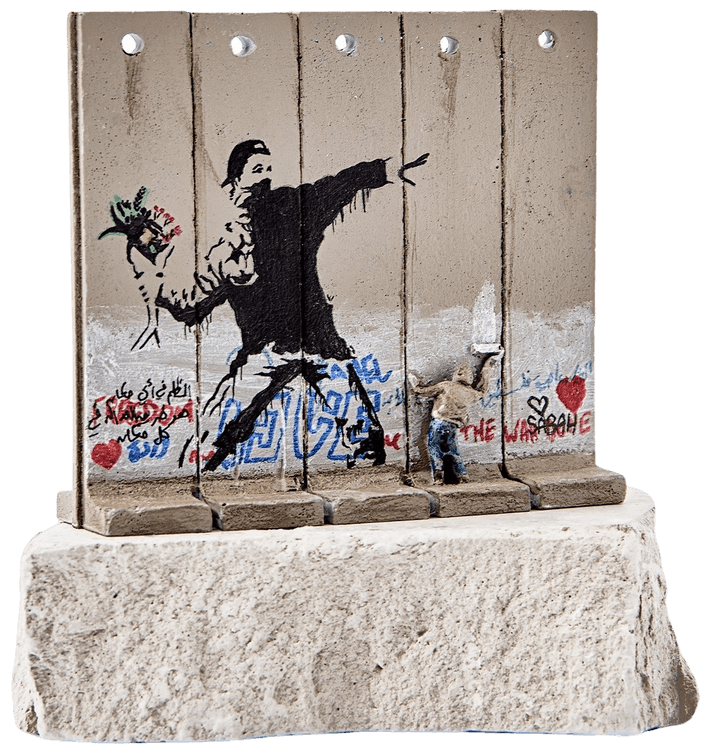 Souvenir Wall Five Part Large (Flower Thrower)