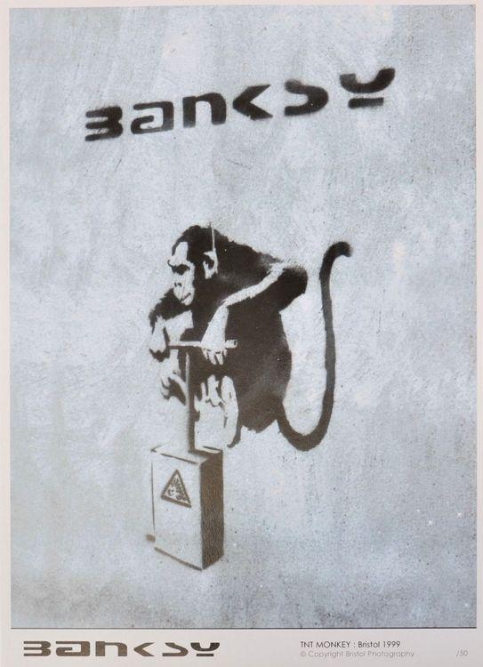 TNT Monkey (Colour Offset Print)