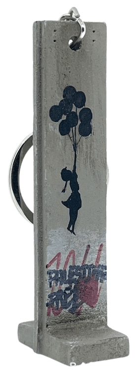 Walled Off Hotel Key Fob (Girl With Balloons)