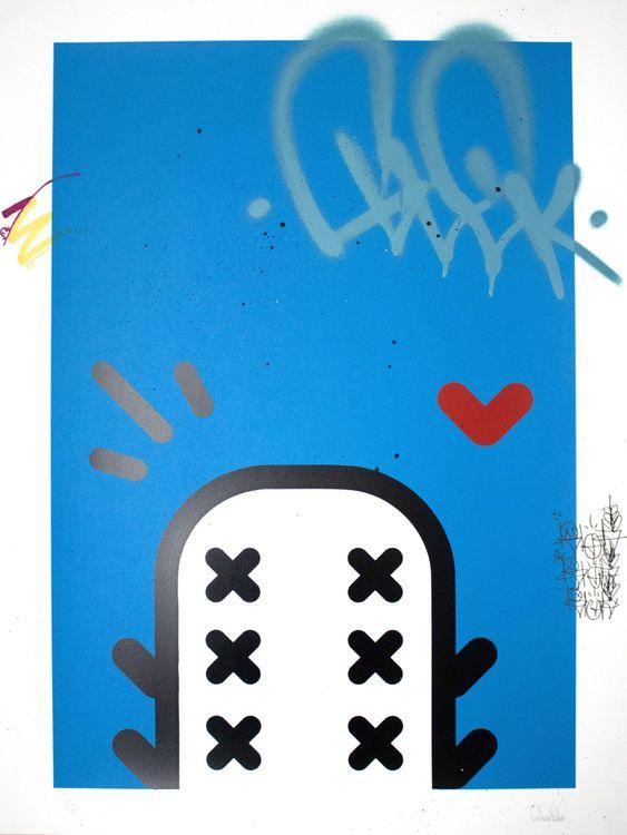 Your Print Here (Blue)