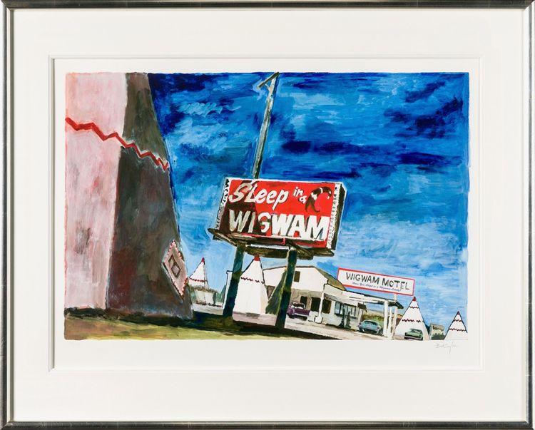 Holbrook, Arizona - Medium (2016) (Framed)