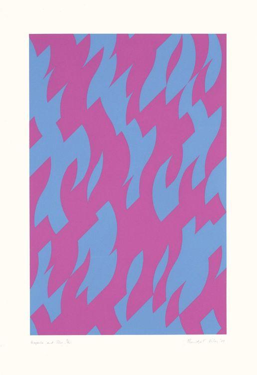 Magenta and Blue