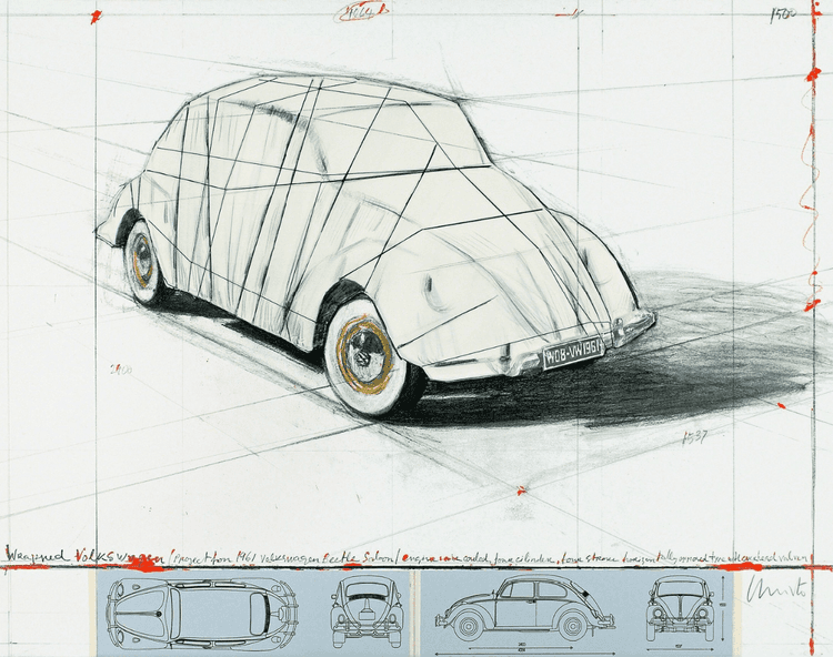 Wrapped Volkswagen
