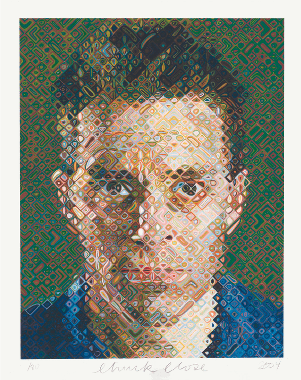 Chuck Close - 54 Artworks Available | Buy & Sell | FairArt