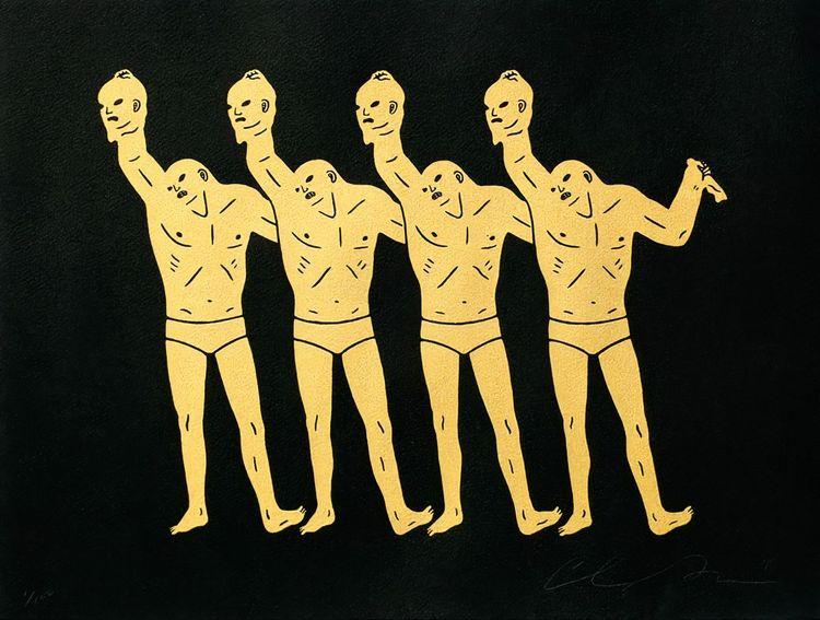 Paint The Town (Gold & Black)