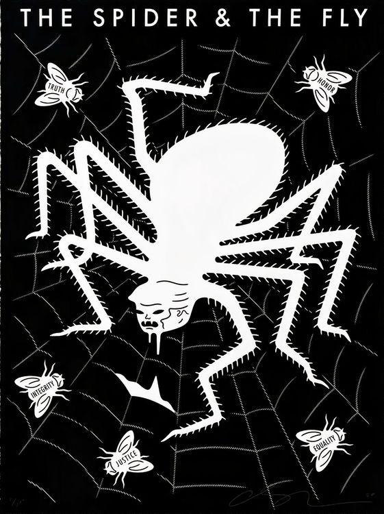 The Spider & The Fly (Black)