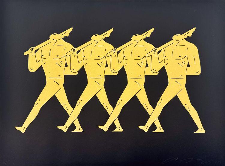 Whistle While You Work (Black and Gold)