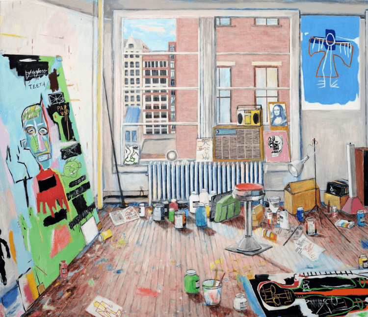Basquiat's Studio in NYC